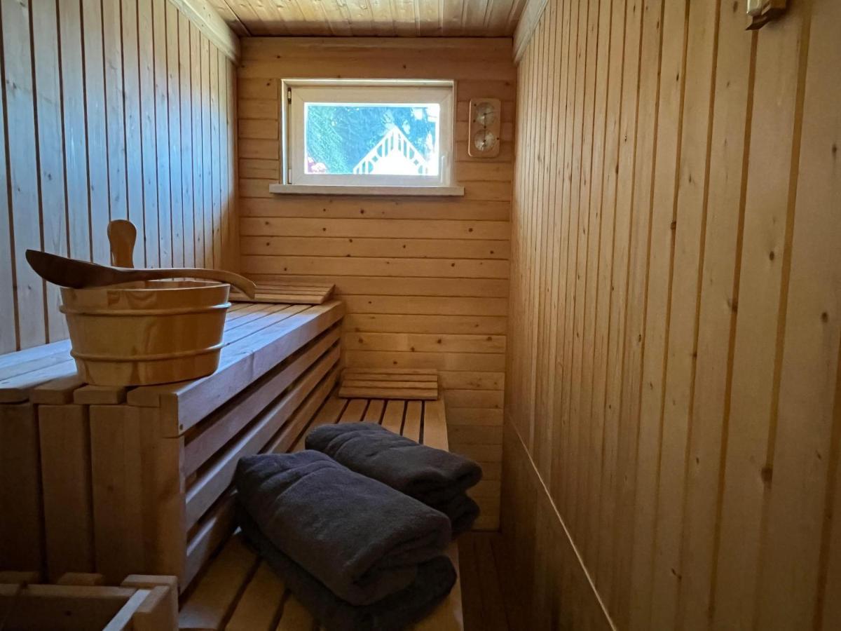 Saechsische-Schweiz-Ferienhaus-Wohnung-1-Mit-Elbblick-Sauna-Und-Kamin Königstein an der Elbe Exteriér fotografie